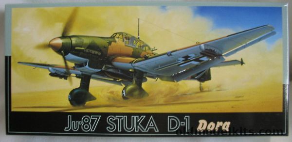 Fujimi 1/72 TWO Junkers Stuka Ju-87 D-1 / D-3 / D7 Dora - II/St.G2 'Immelmann' (D-3) or Geschwader Stab. Of St.G3 (D-1/Trop), F-14 plastic model kit
